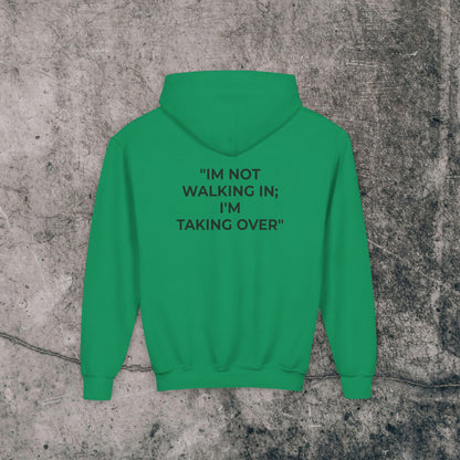 Youth Heavy Blend Hoodie - I'm Taking Over!