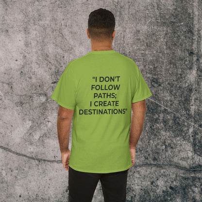 Men's Heavy Cotton Tee - Destinations!