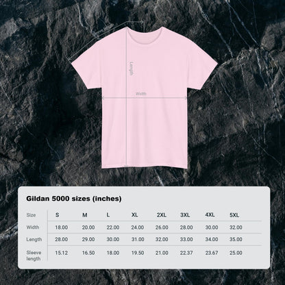 Unisex Heavy Cotton Tee Purple Font - I Elevate!