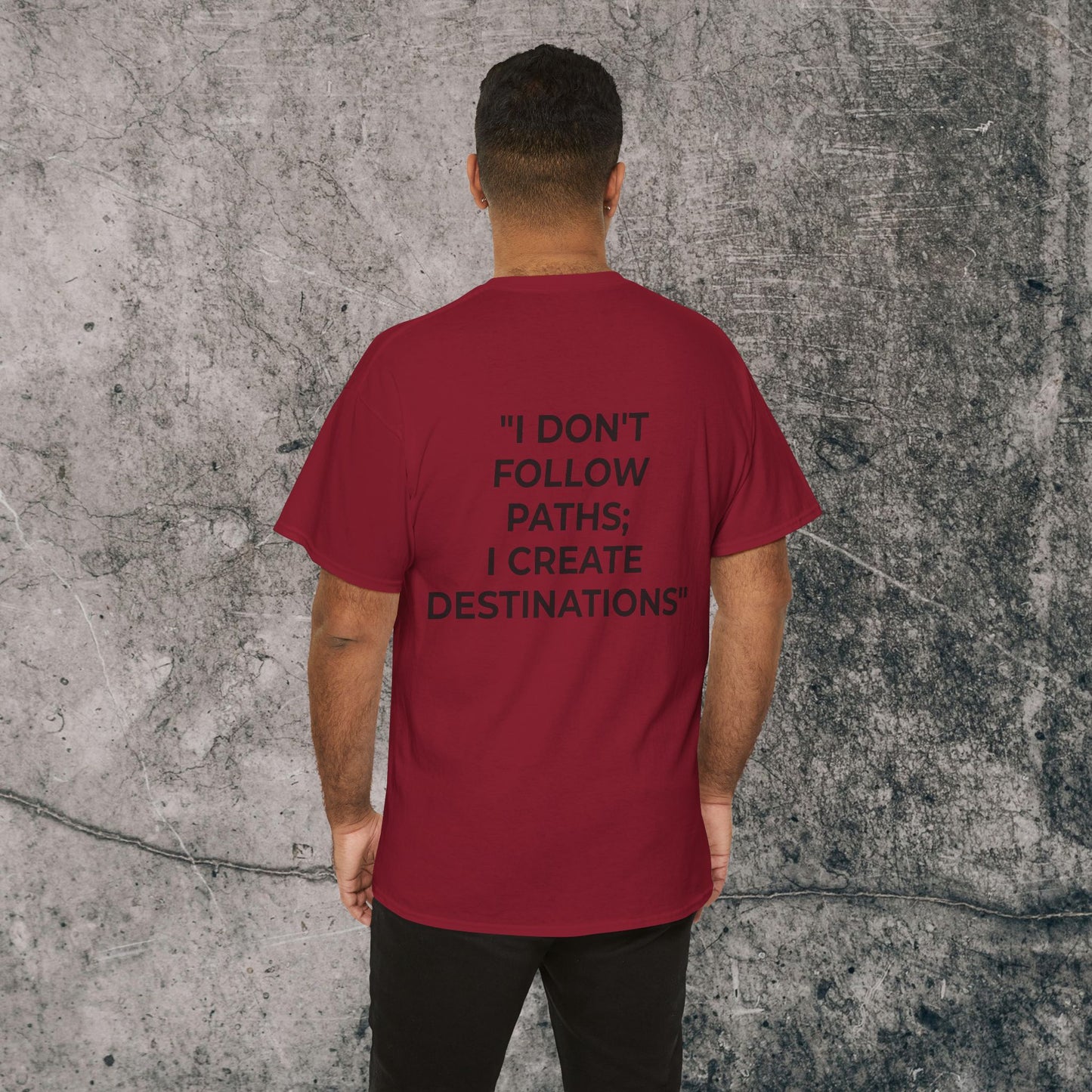 Men's Heavy Cotton Tee - Destinations!