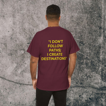 Men's Heavy Cotton Tee - Destinations!