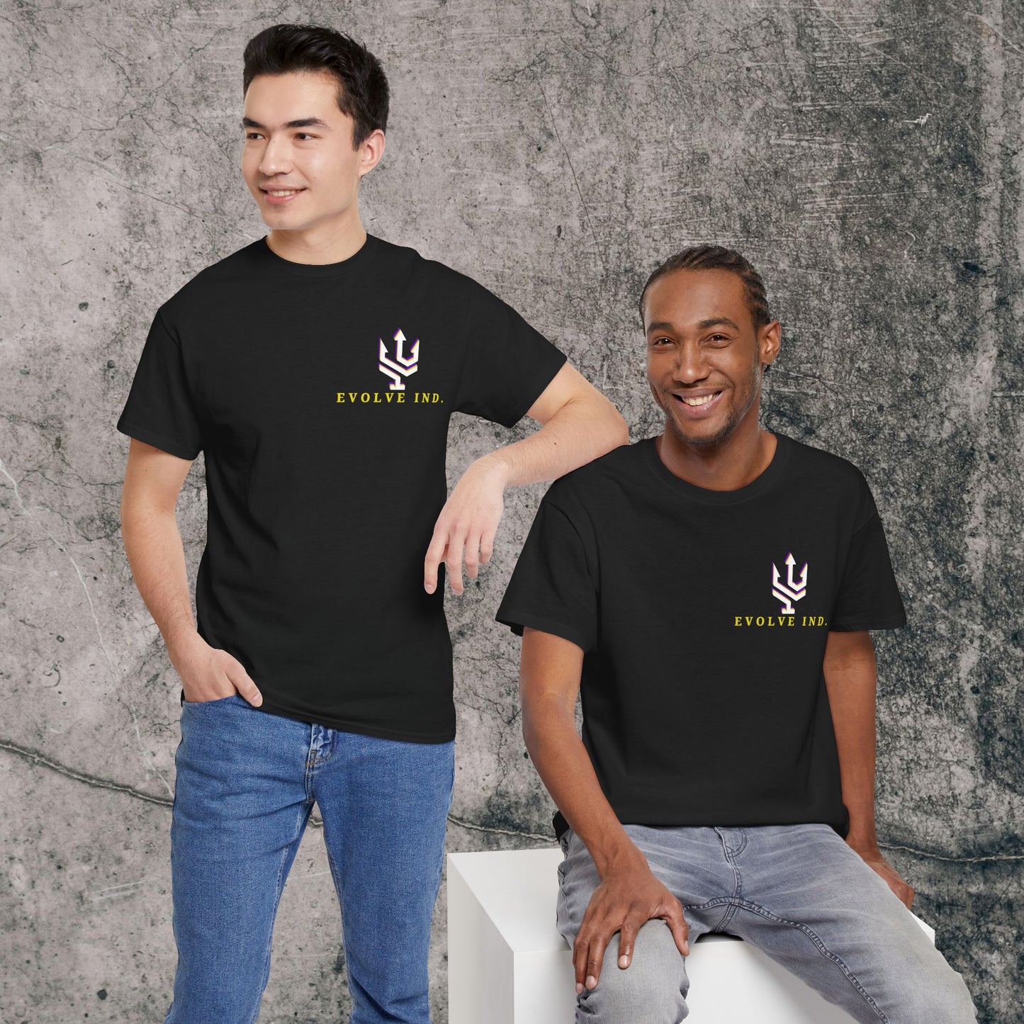 Men's Heavy Cotton Tee - Destinations!