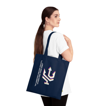 Organic Cotton Tote Bag - I Create gravity!