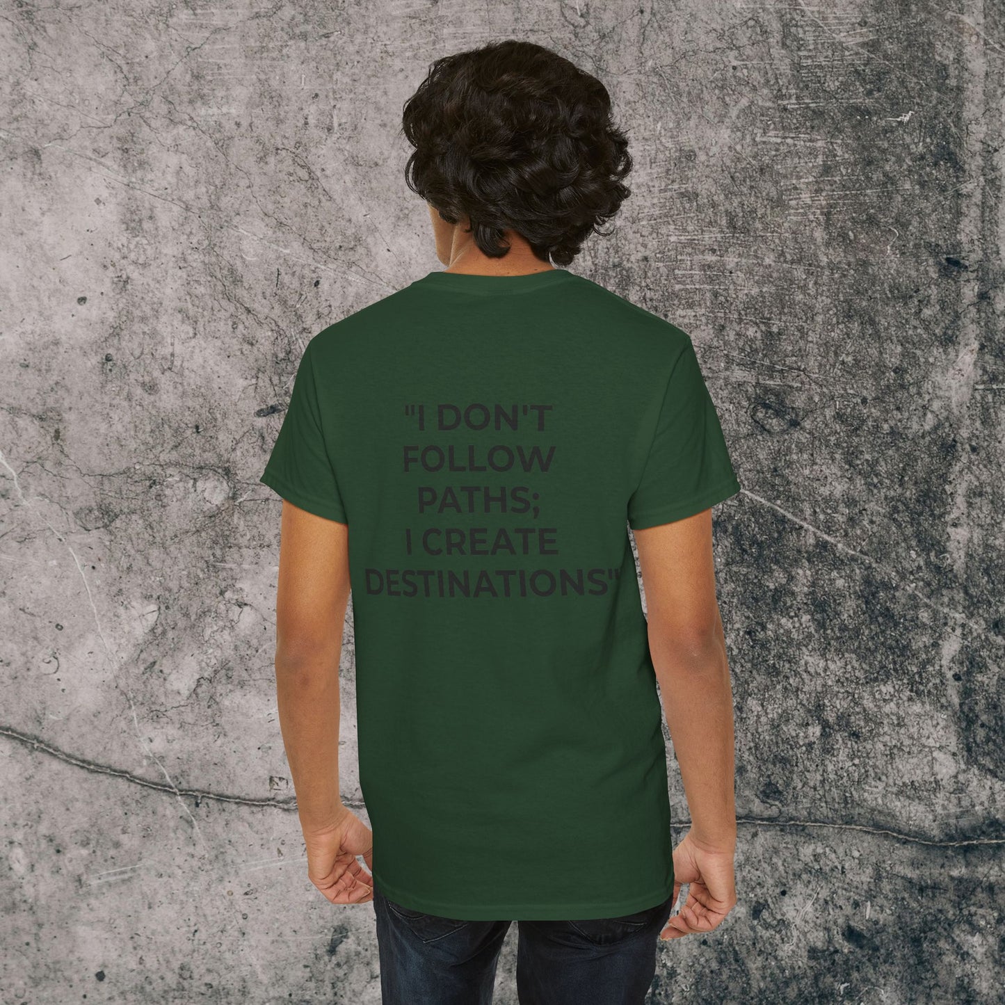 Men's Heavy Cotton Tee - Destinations!