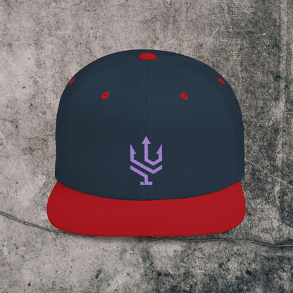 Flat Bill Snapback Cap | Evolve logo