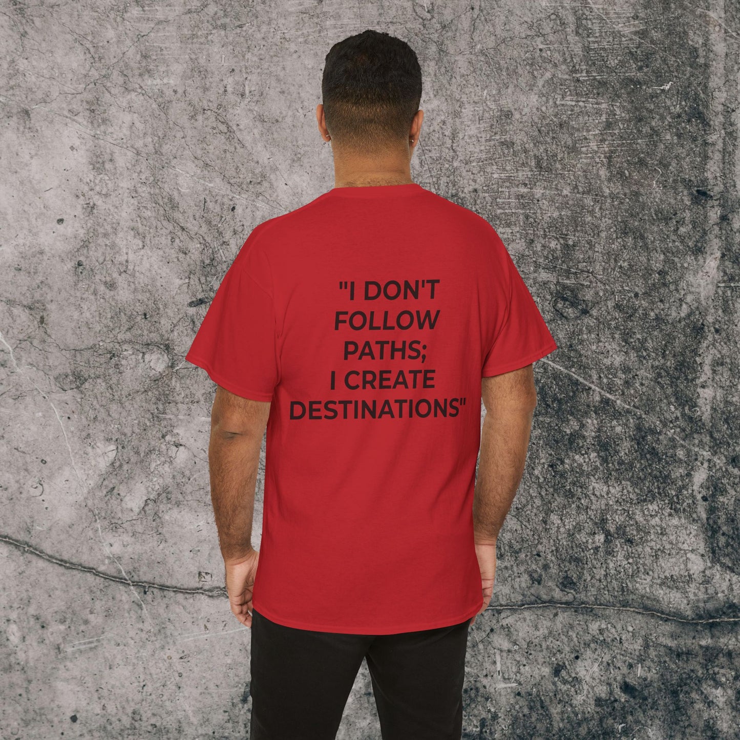 Men's Heavy Cotton Tee - Destinations!