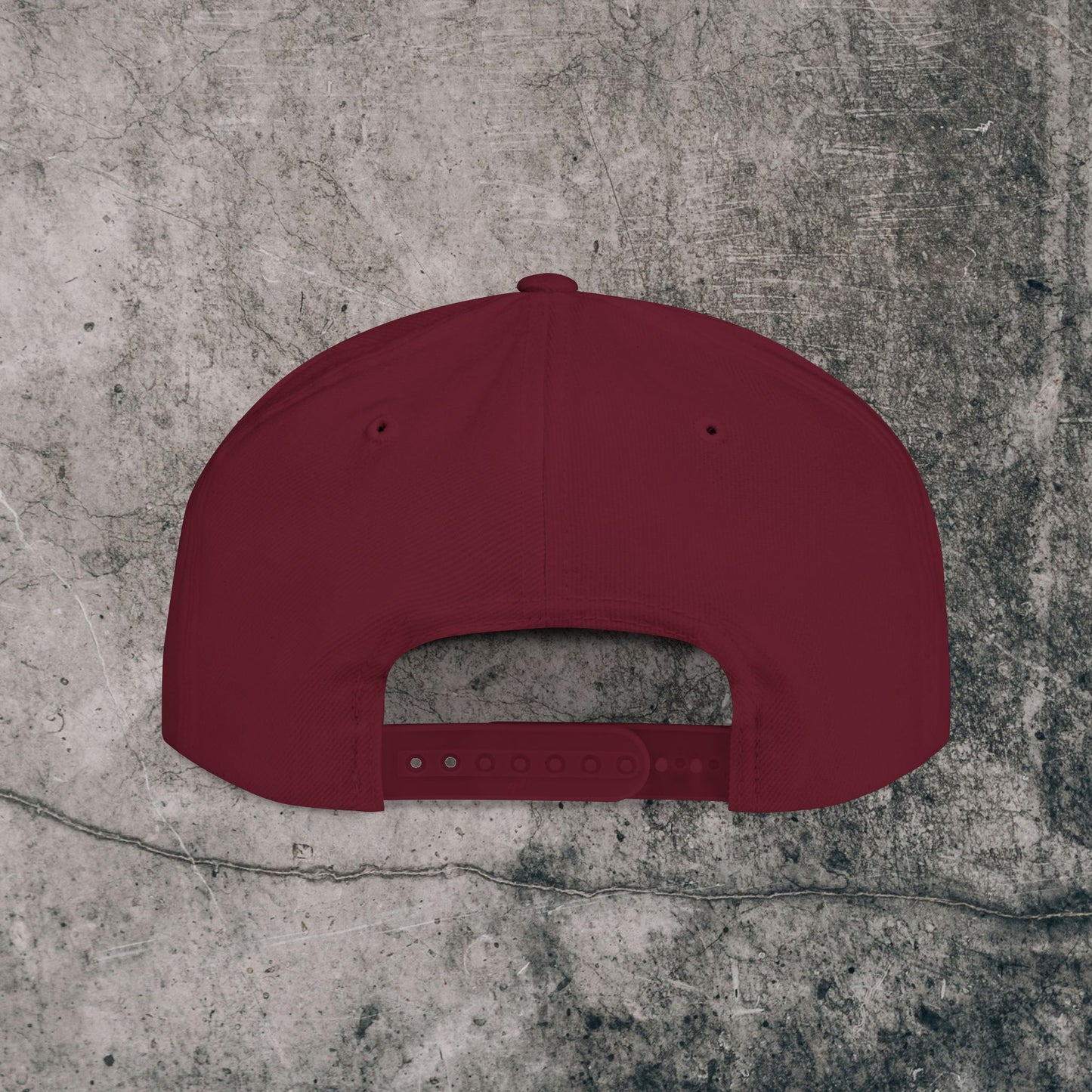 Flat Bill Snapback Cap | Evolve logo