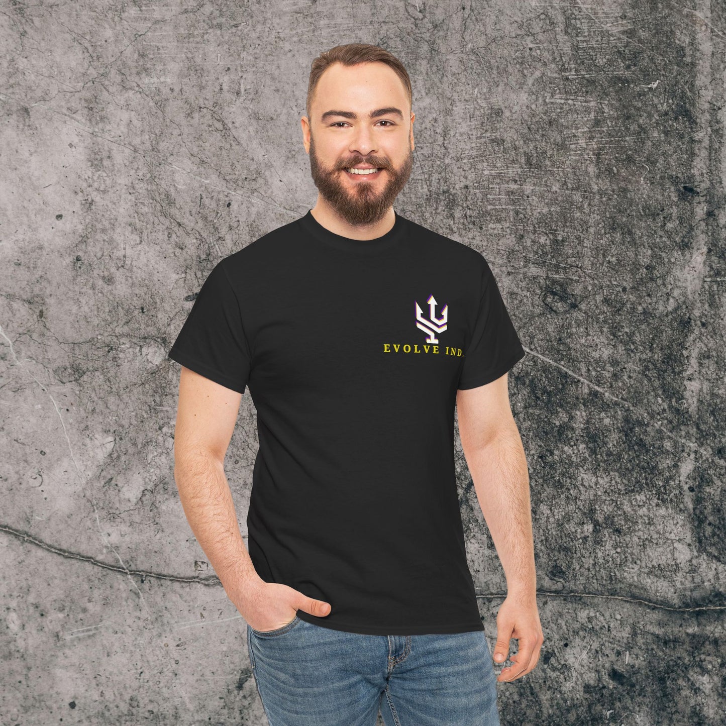 Men's Heavy Cotton Tee - Destinations!
