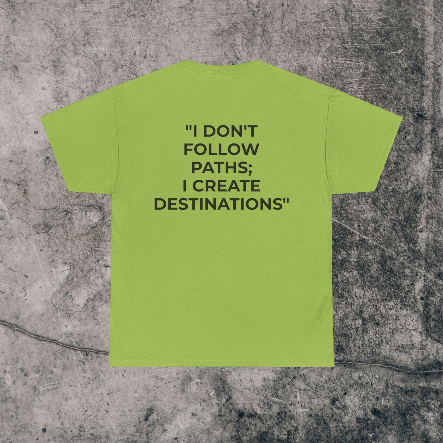 Men's Heavy Cotton Tee - Destinations!