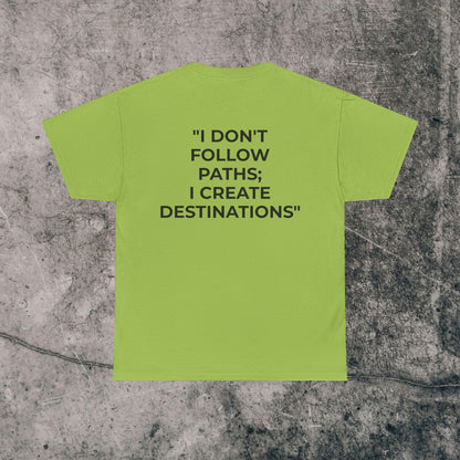 Men's Heavy Cotton Tee - Destinations!