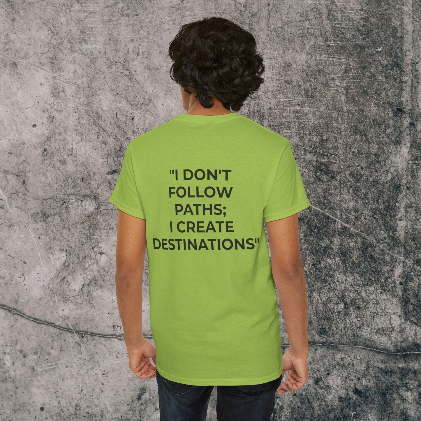 Men's Heavy Cotton Tee - Destinations!
