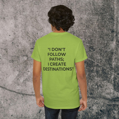 Men's Heavy Cotton Tee - Destinations!