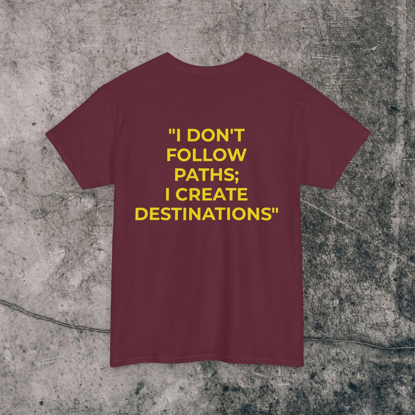 Men's Heavy Cotton Tee - Destinations!