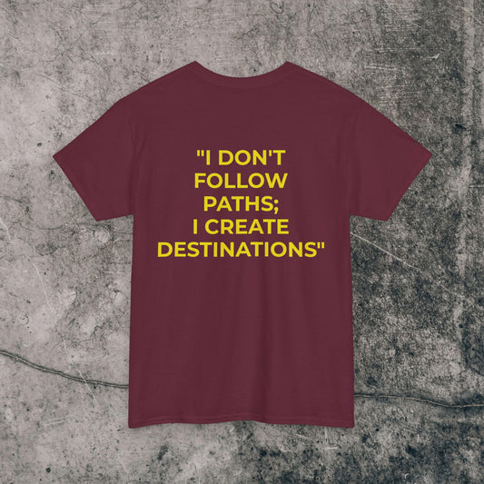 Men's Heavy Cotton Tee - Destinations!