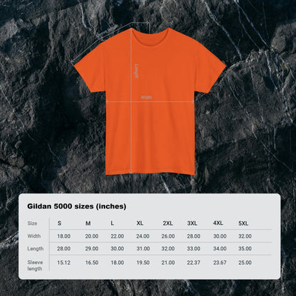 Men's Heavy Cotton Tee - Destinations!