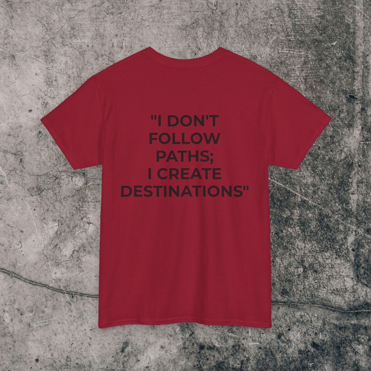Men's Heavy Cotton Tee - Destinations!