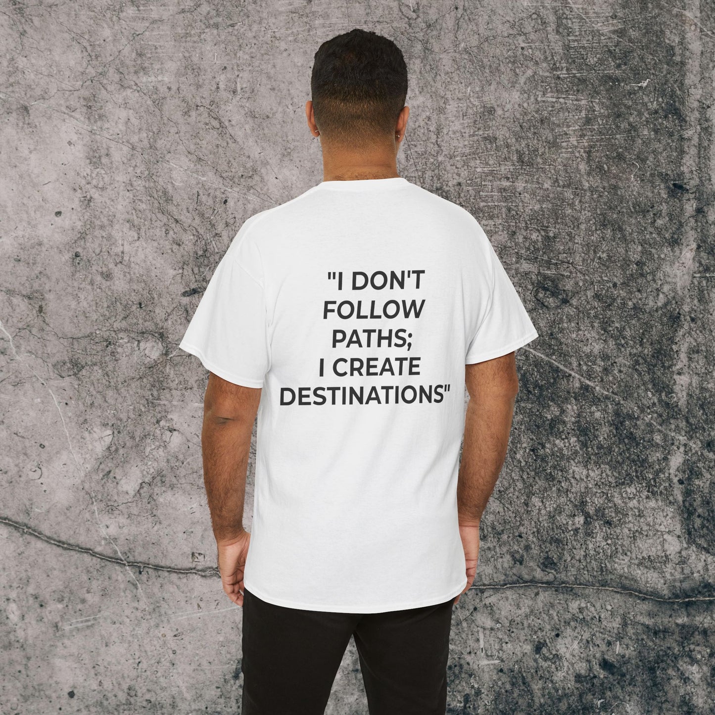 Men's Heavy Cotton Tee - Destinations!