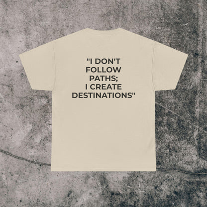 Men's Heavy Cotton Tee - Destinations!