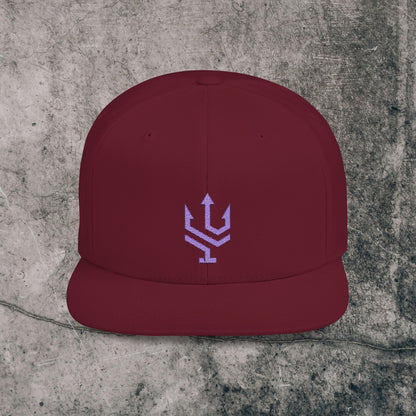 Flat Bill Snapback Cap | Evolve logo