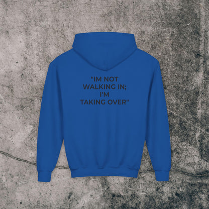 Youth Heavy Blend Hoodie - I'm Taking Over!