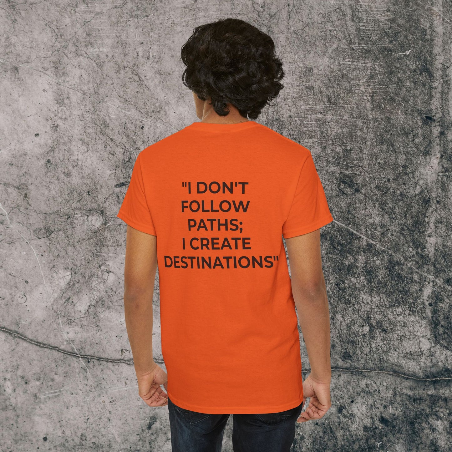 Men's Heavy Cotton Tee - Destinations!