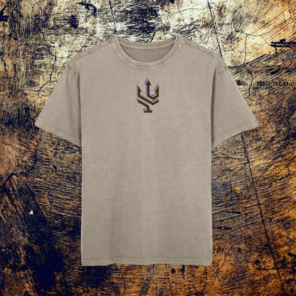 Exclusive Acid Washed Heavy Oversize Tee - Reboot!