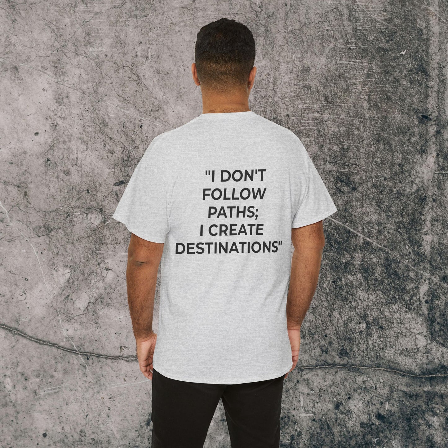 Men's Heavy Cotton Tee - Destinations!