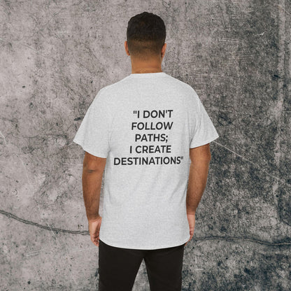 Men's Heavy Cotton Tee - Destinations!