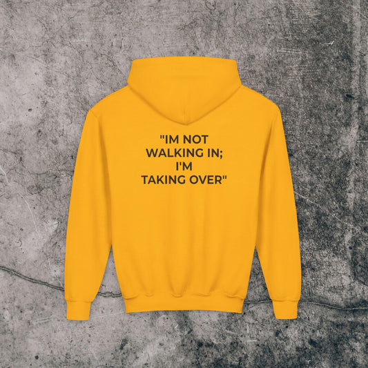 Youth Heavy Blend Hoodie - I'm Taking Over!