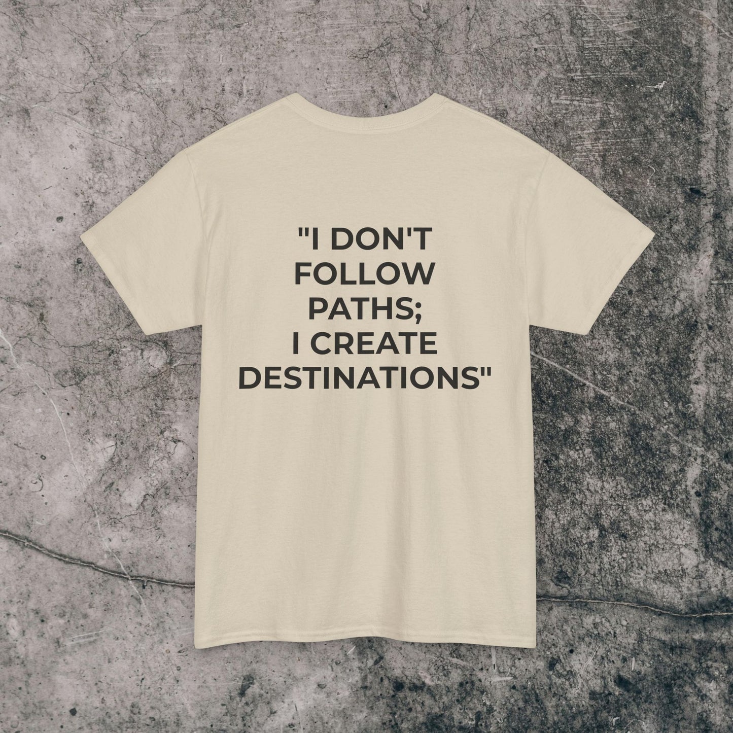 Men's Heavy Cotton Tee - Destinations!