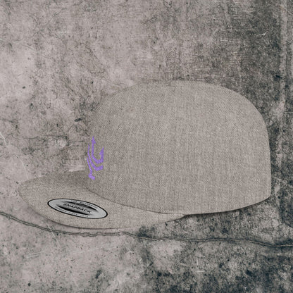 Flat Bill Snapback Cap | Evolve logo