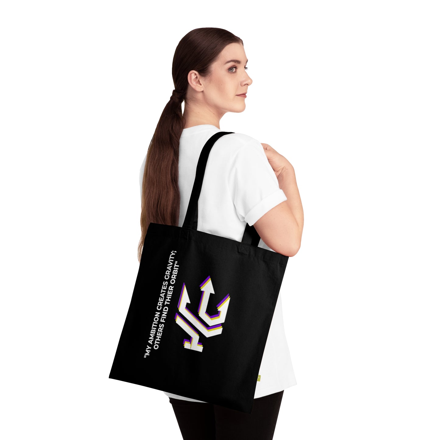 Organic Cotton Tote Bag - I Create gravity!