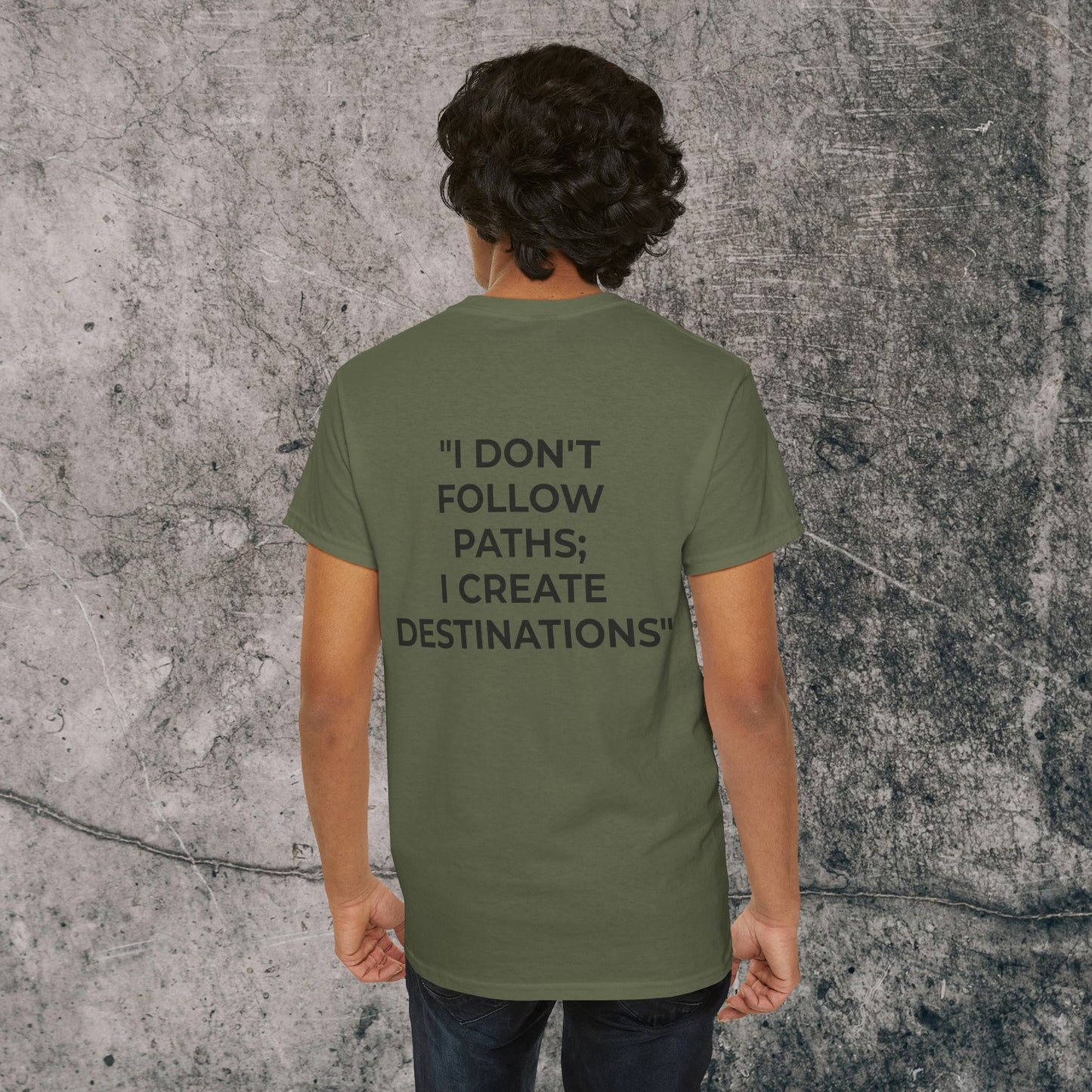Men's Heavy Cotton Tee - Destinations!