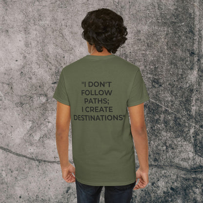 Men's Heavy Cotton Tee - Destinations!