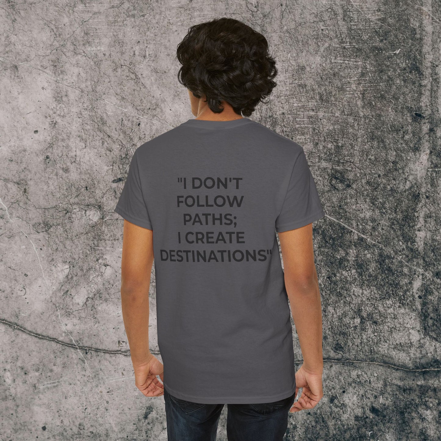 Men's Heavy Cotton Tee - Destinations!
