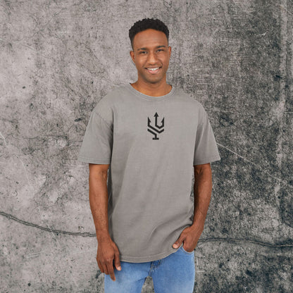 Men's Acid Washed Heavy Oversize Tee - Excellence!