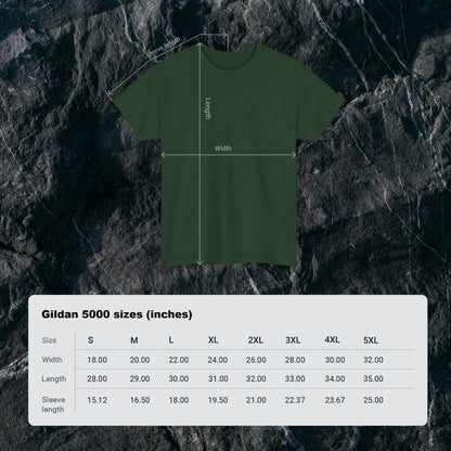 Men's Heavy Cotton Tee - Destinations!