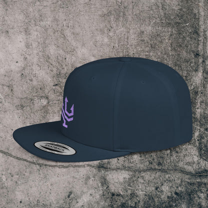 Flat Bill Snapback Cap | Evolve logo