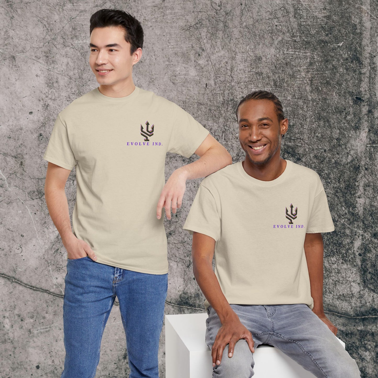 Men's Heavy Cotton Tee - Destinations!