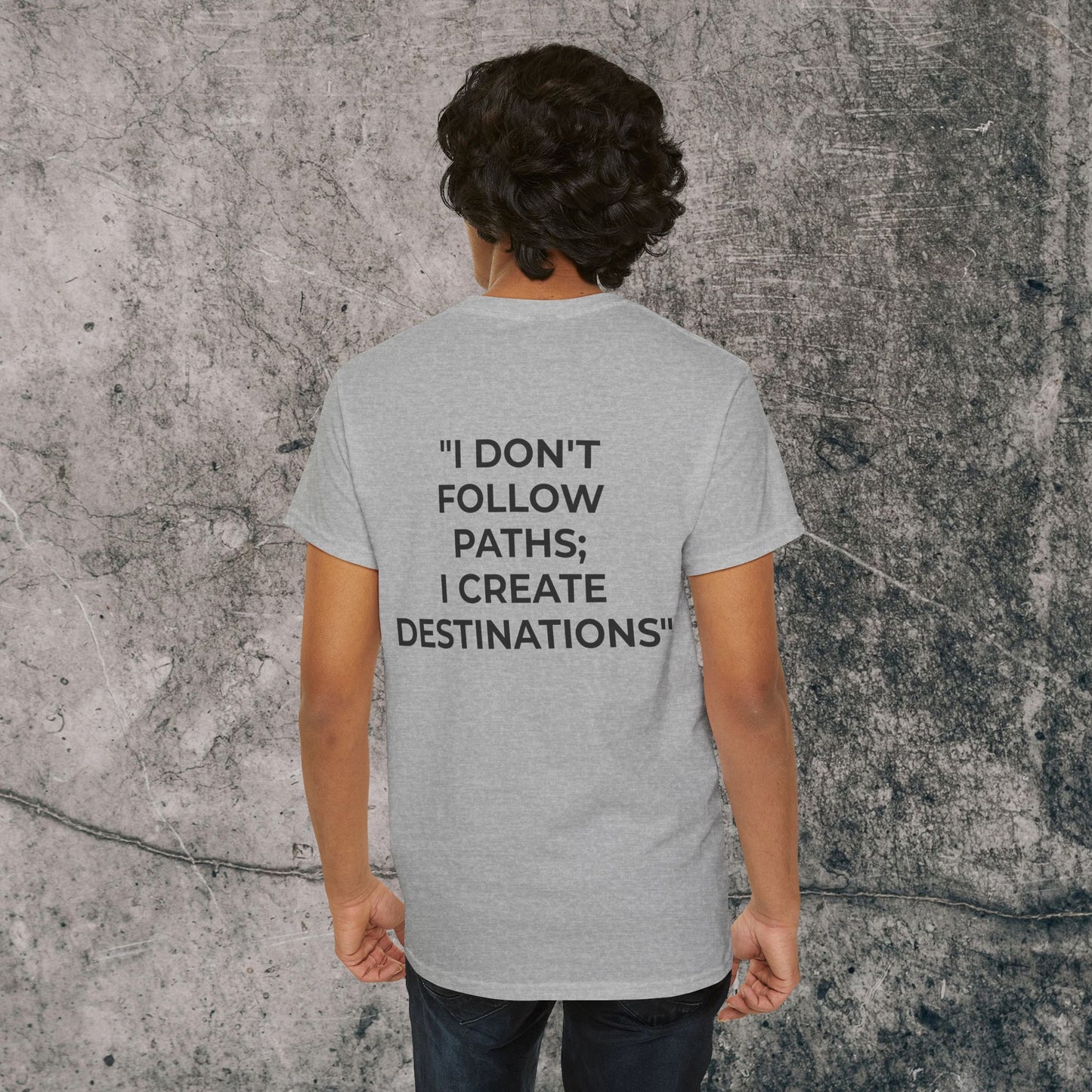 Men's Heavy Cotton Tee - Destinations!