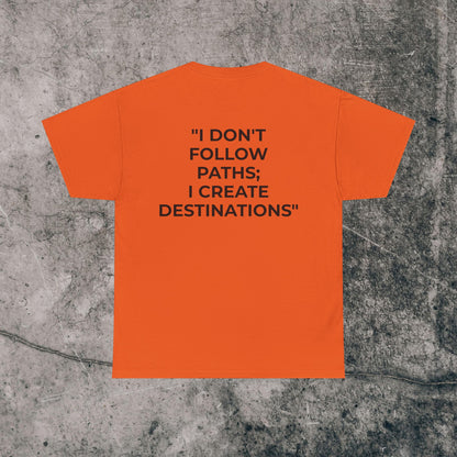 Men's Heavy Cotton Tee - Destinations!