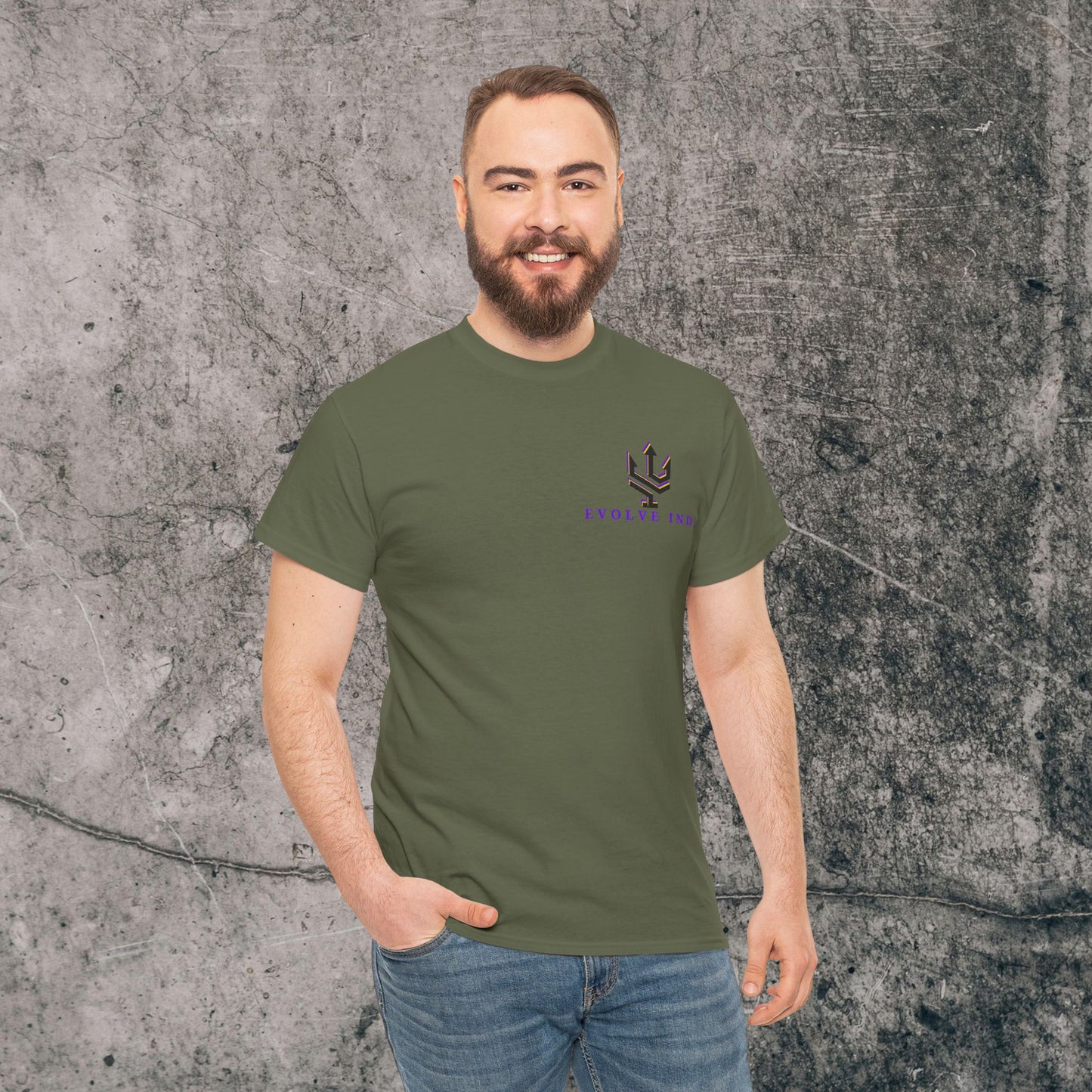 Men's Heavy Cotton Tee - Destinations!