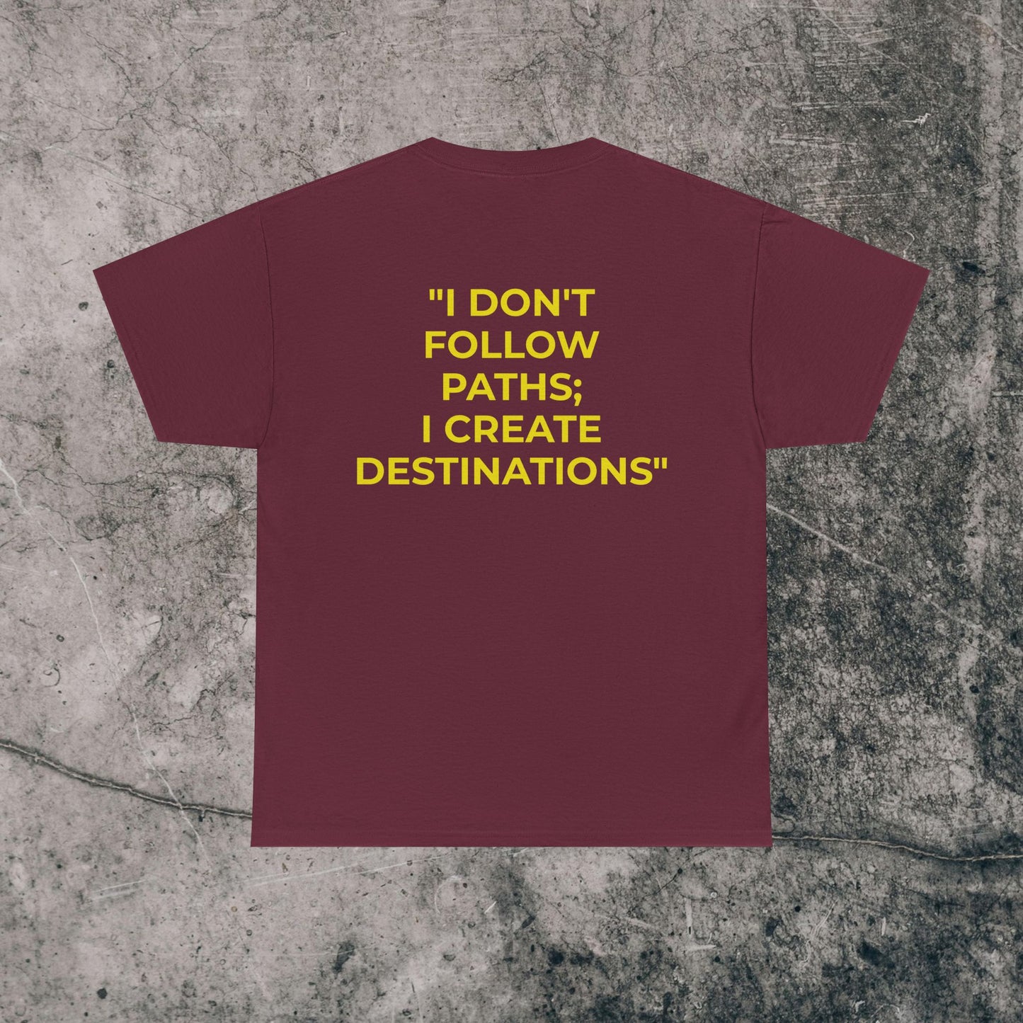 Men's Heavy Cotton Tee - Destinations!