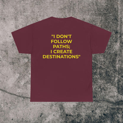 Men's Heavy Cotton Tee - Destinations!