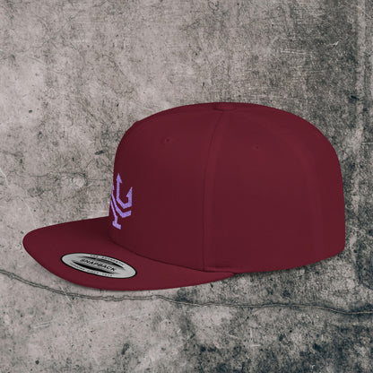 Flat Bill Snapback Cap | Evolve logo