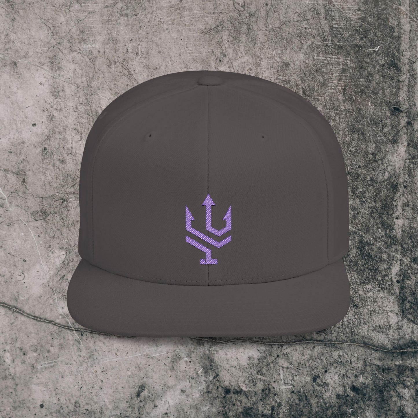 Flat Bill Snapback Cap | Evolve logo