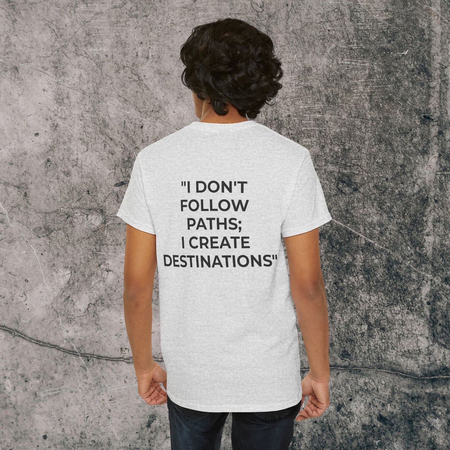 Men's Heavy Cotton Tee - Destinations!