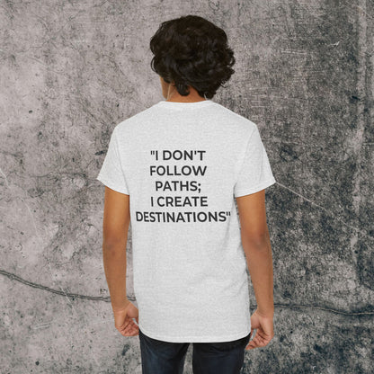Men's Heavy Cotton Tee - Destinations!