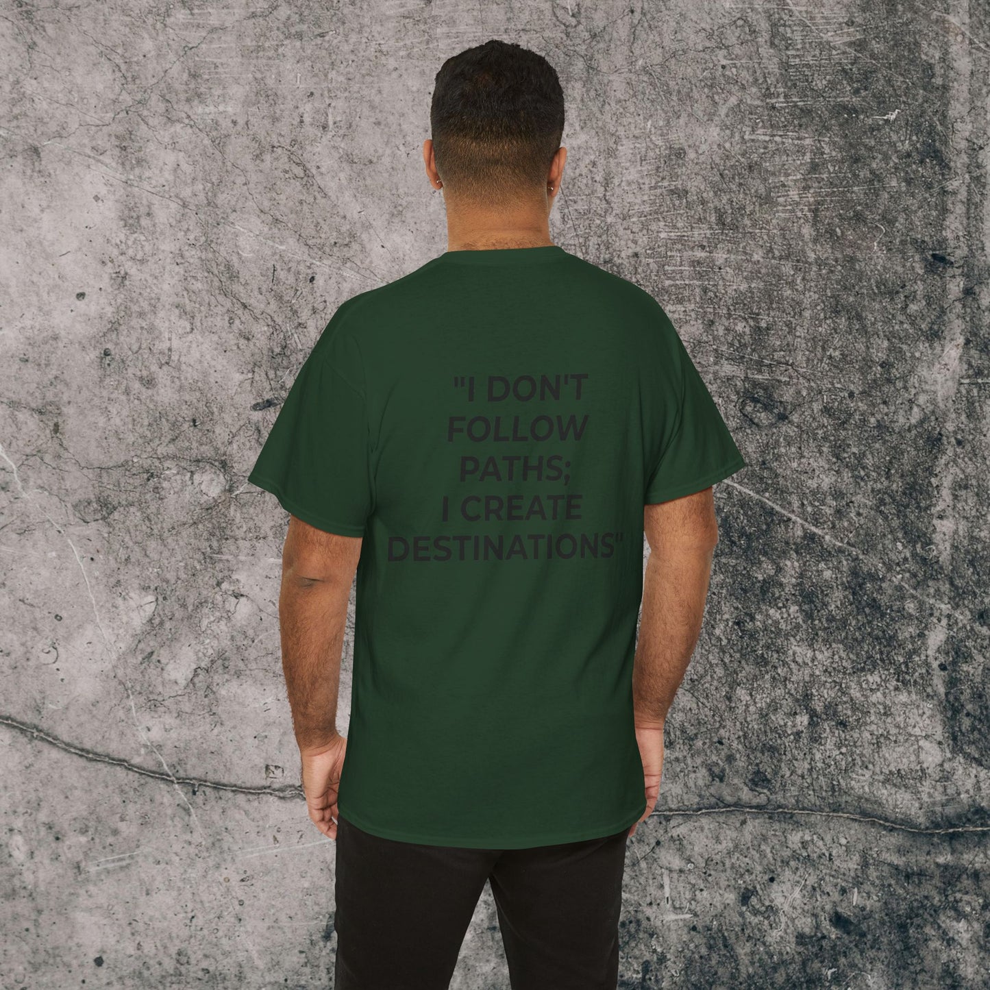 Men's Heavy Cotton Tee - Destinations!