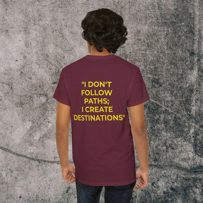 Men's Heavy Cotton Tee - Destinations!